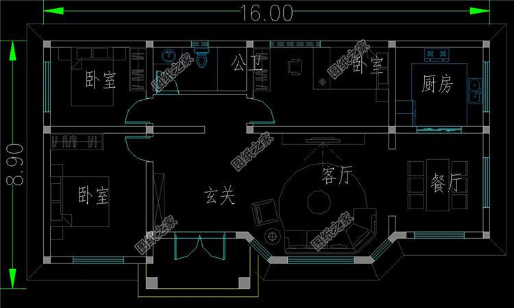 一层户型图