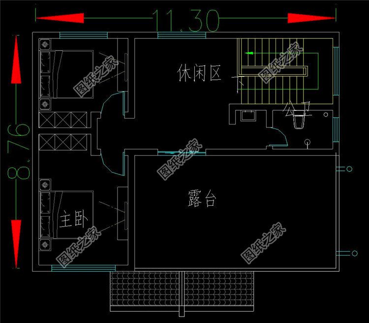 三层户型图