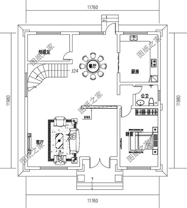 一层户型图