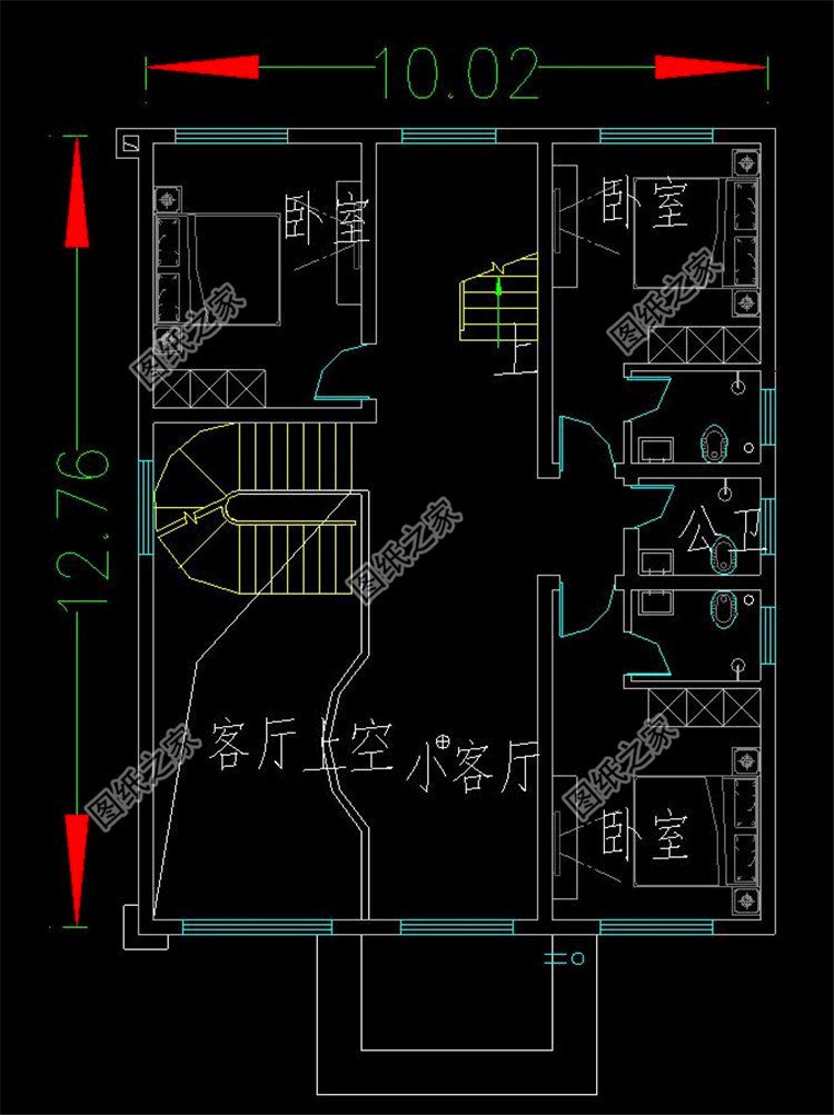 二层户型图