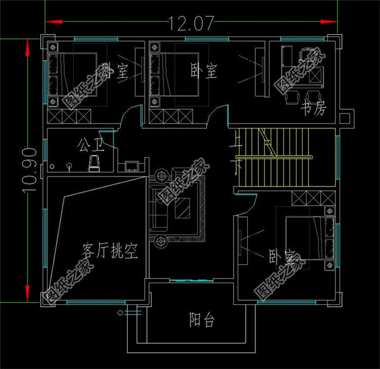 二层户型图