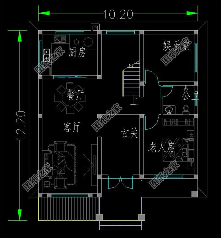 一层户型图