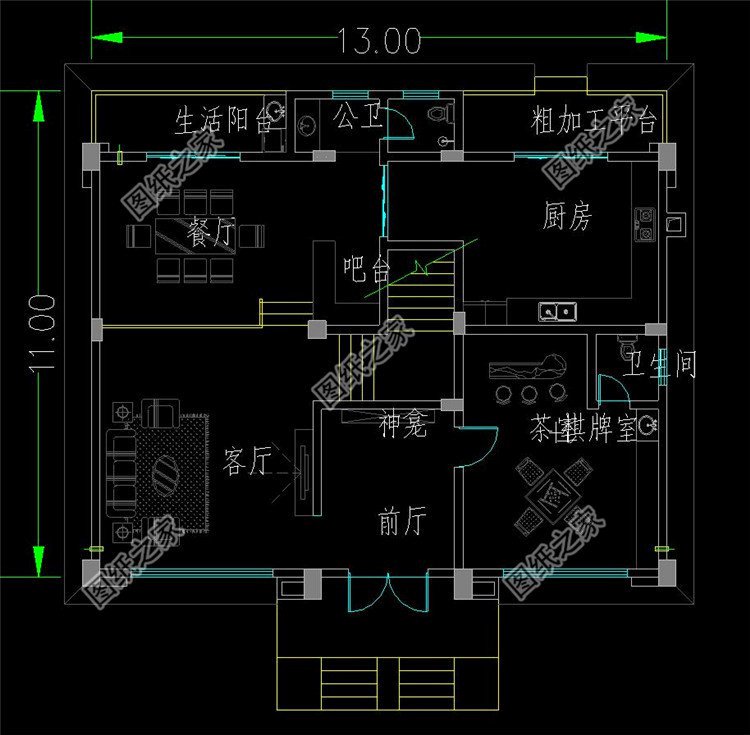 一层户型图