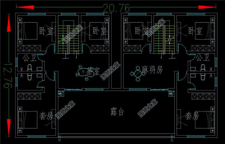 二层户型图