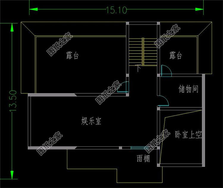 三层户型图