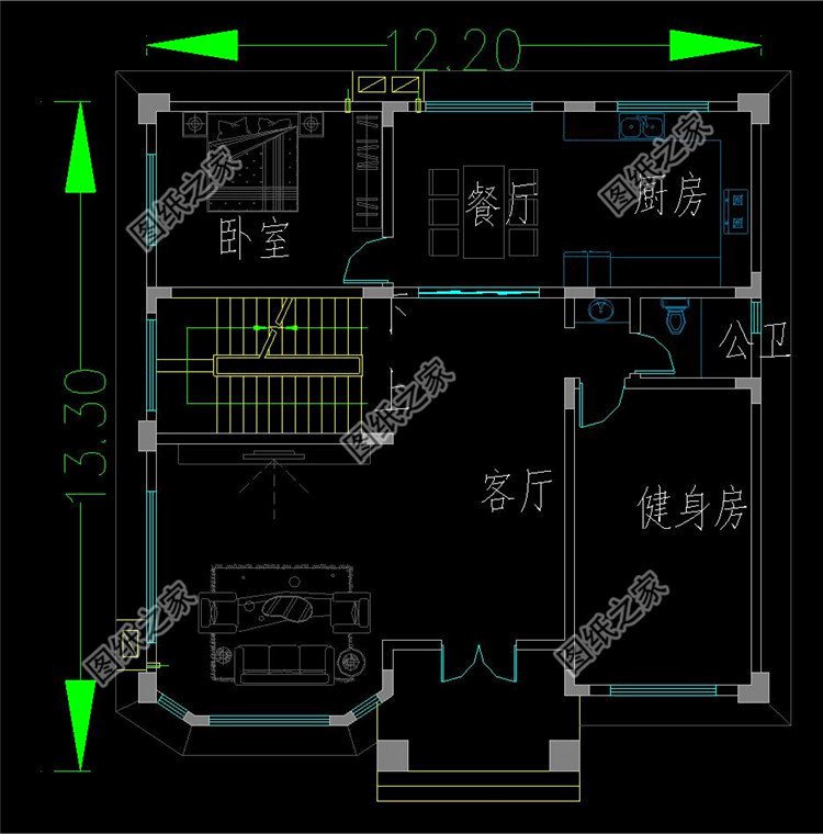 一层户型图