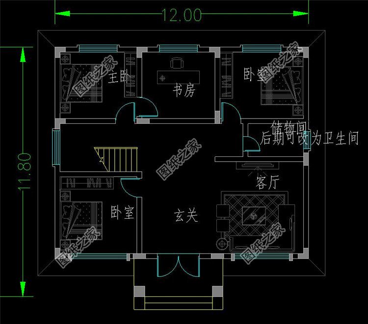 一层户型图