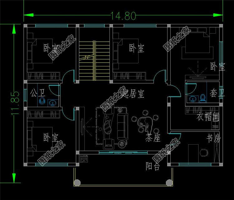 一层户型图