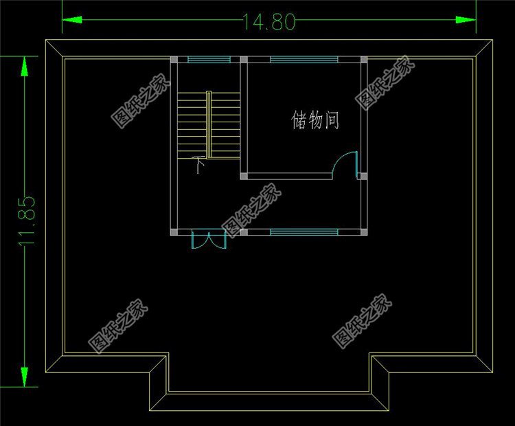 二层户型图