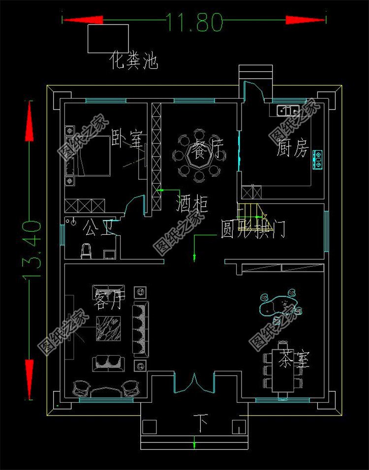 一层户型图