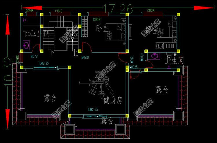 三层户型图