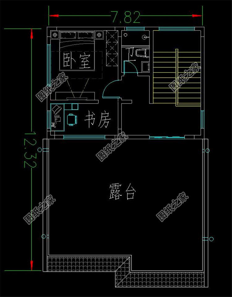 三层户型图