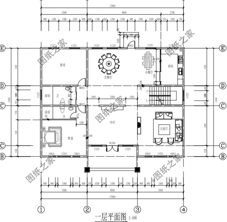 一层户型图