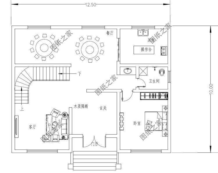 一层户型图