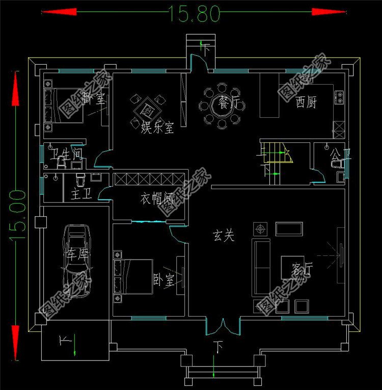 一层户型图