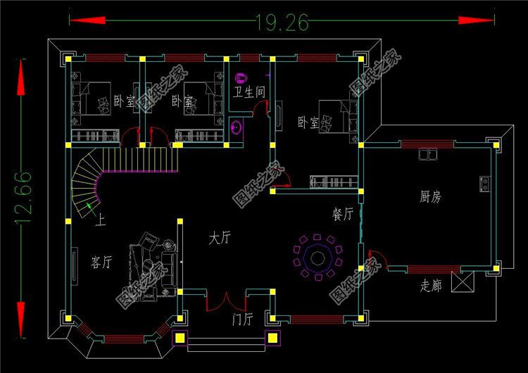 地下室户型图