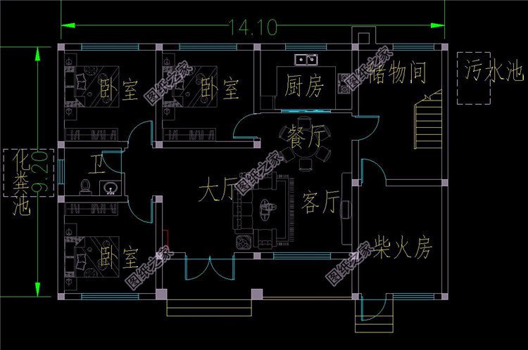 一层户型图