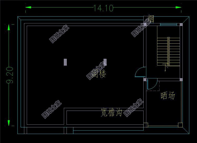 阁楼户型图