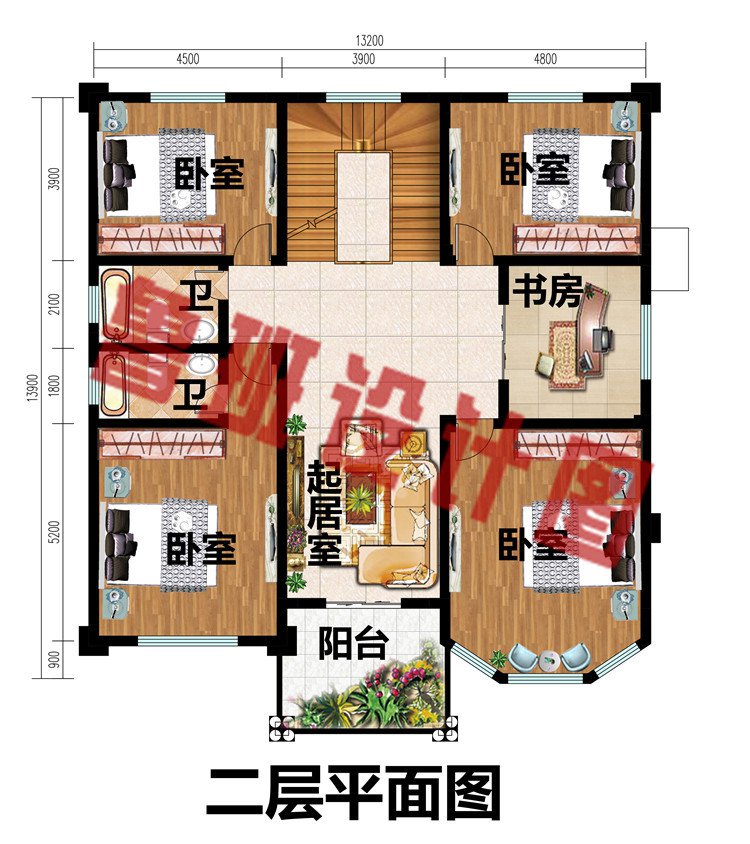 50万欧式三层楼别墅设计方案