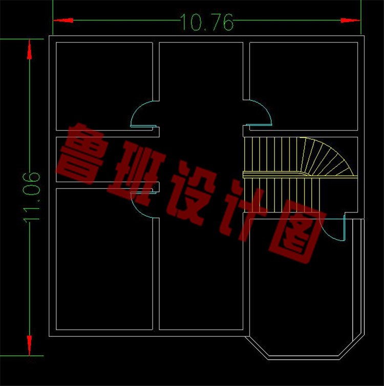 二层楼房设计图纸