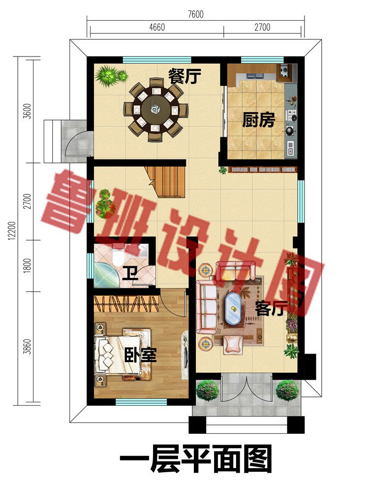 新中式二层小别墅自建设计图