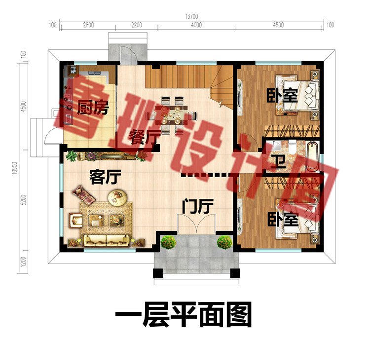 三层新中式别墅房设计图纸