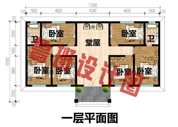 150平大平层别墅图平面图