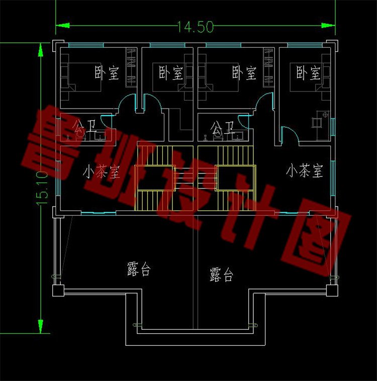 四层豪华别墅设计图四层