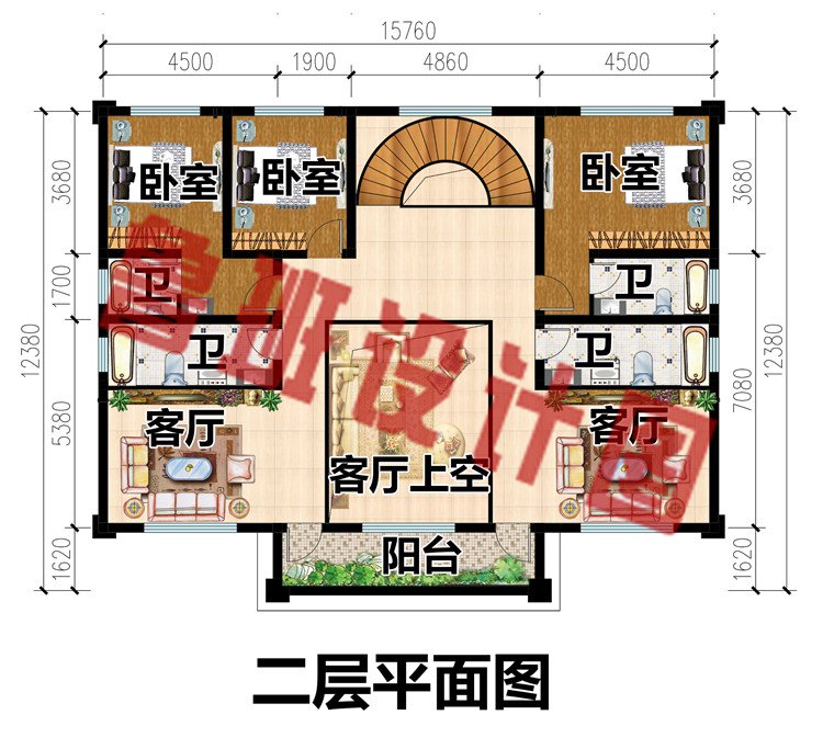 二层新中式小别墅设计图纸