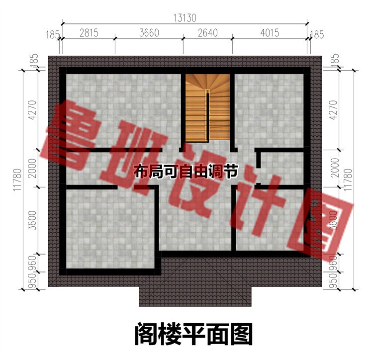 最新款二层农村别墅设计图