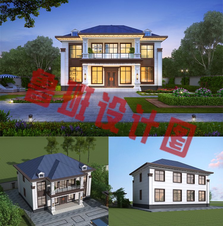 简约二层别墅设计图1