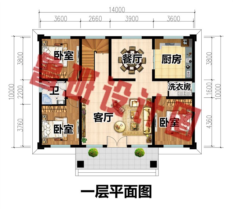 简约二层别墅设计图2