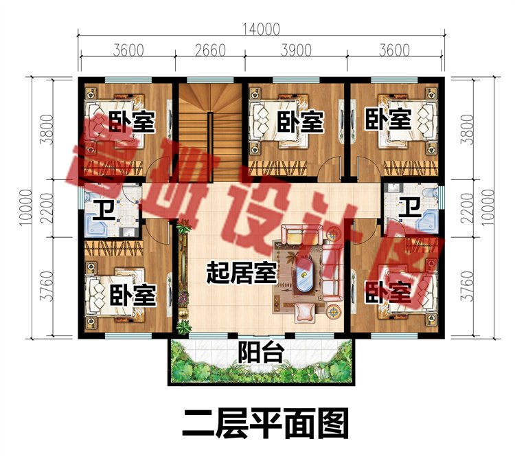 简约二层别墅设计图3
