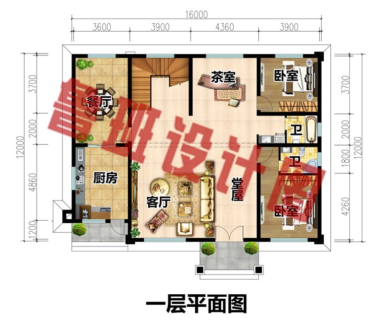 带阳光房二层小别墅2