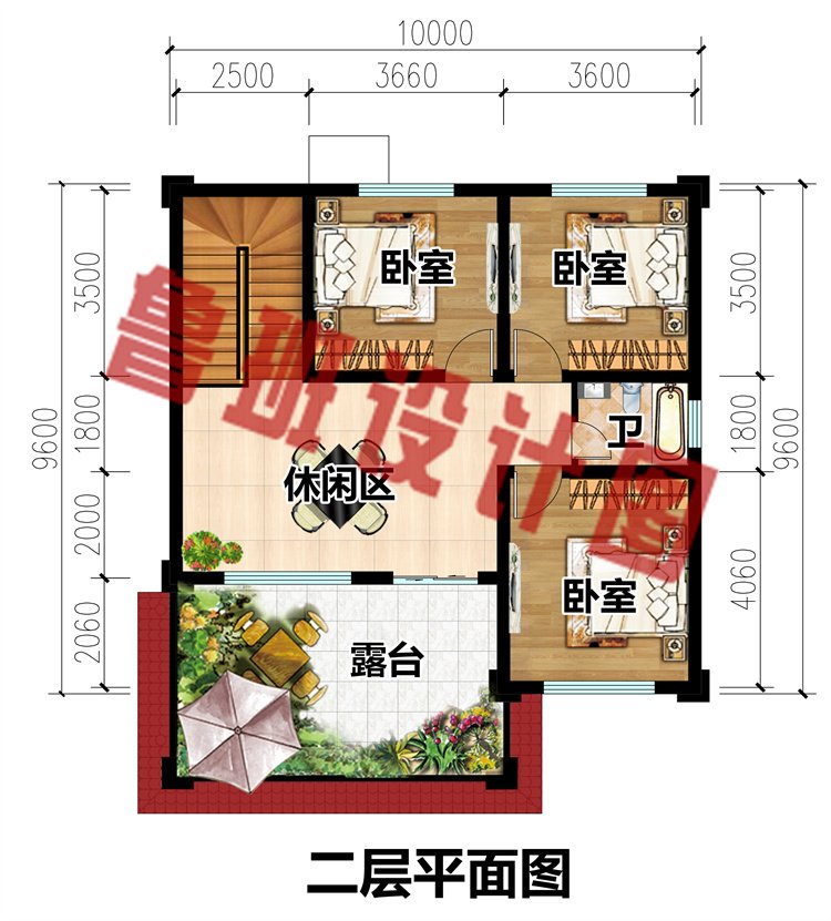 二间二层小型别墅3