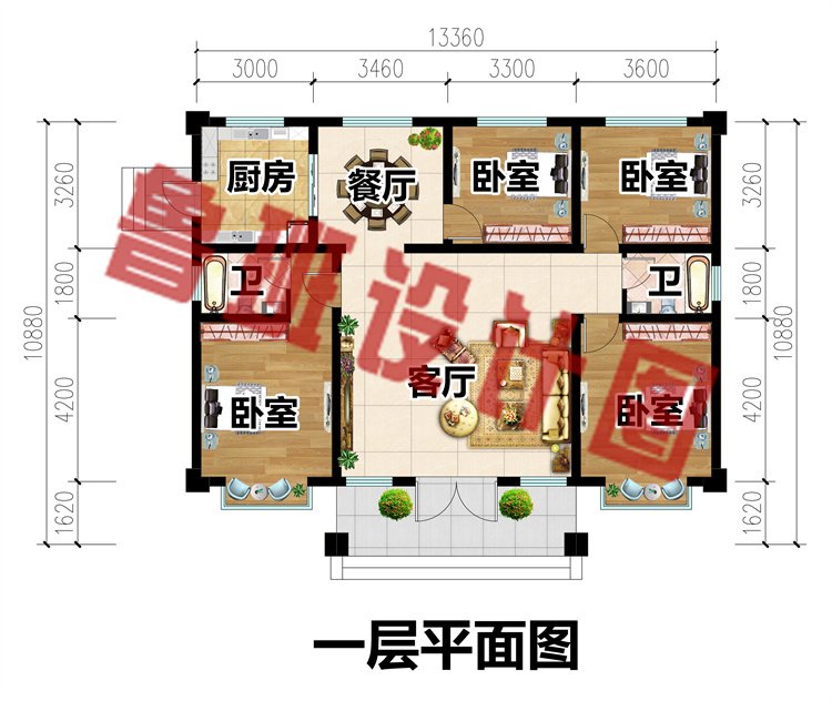 精致一层别墅设计图2