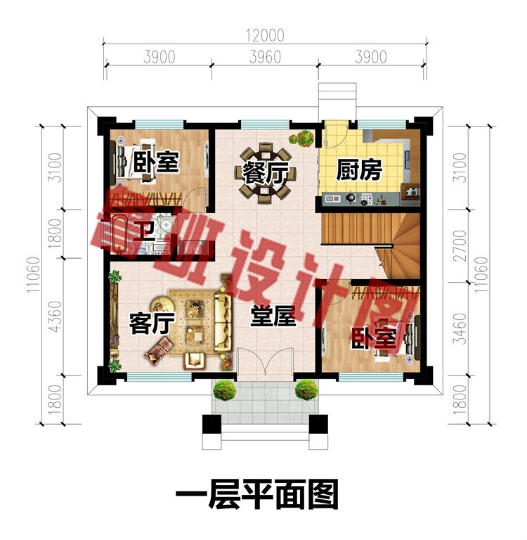 二层农村自建房设计图2