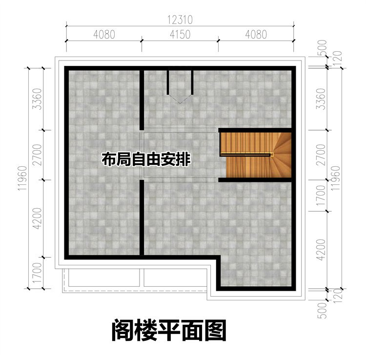 精致实用二层农村自建别墅4