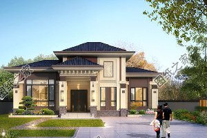 带空中花园的二层农村自建房，简直绝了