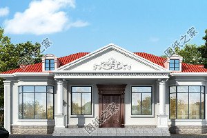 一层农村自建房，养老还是得回家，让你的生活每天都开心