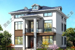 农村自建二层半别墅，布局宽敞明朗