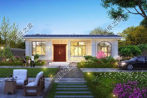 乡村一层四开间自建房，美丽住宅你值得拥有