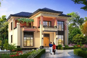 20万以内二层乡村别墅，建好之后，天天朋友来串门
