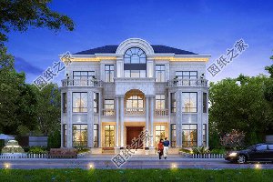 法式三层自建房，西方浪漫，席卷新农村