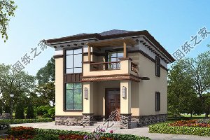 三款农村双层自建房，面积不足9米，如何设计自建房？