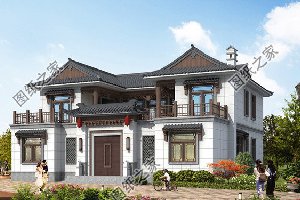 乡村二层别墅设计图，自建房风格大混战