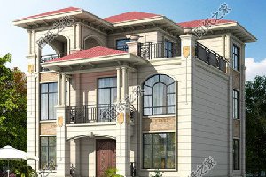 带露台的住宅设计图，一层，二层，三层，您喜欢哪一款呢
