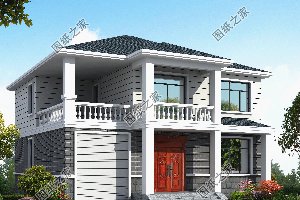 极简自建房设计图，简约大气，接近生活