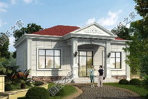 乡村一层小面积自建房设计，充分满足您对住宅的一切需要！