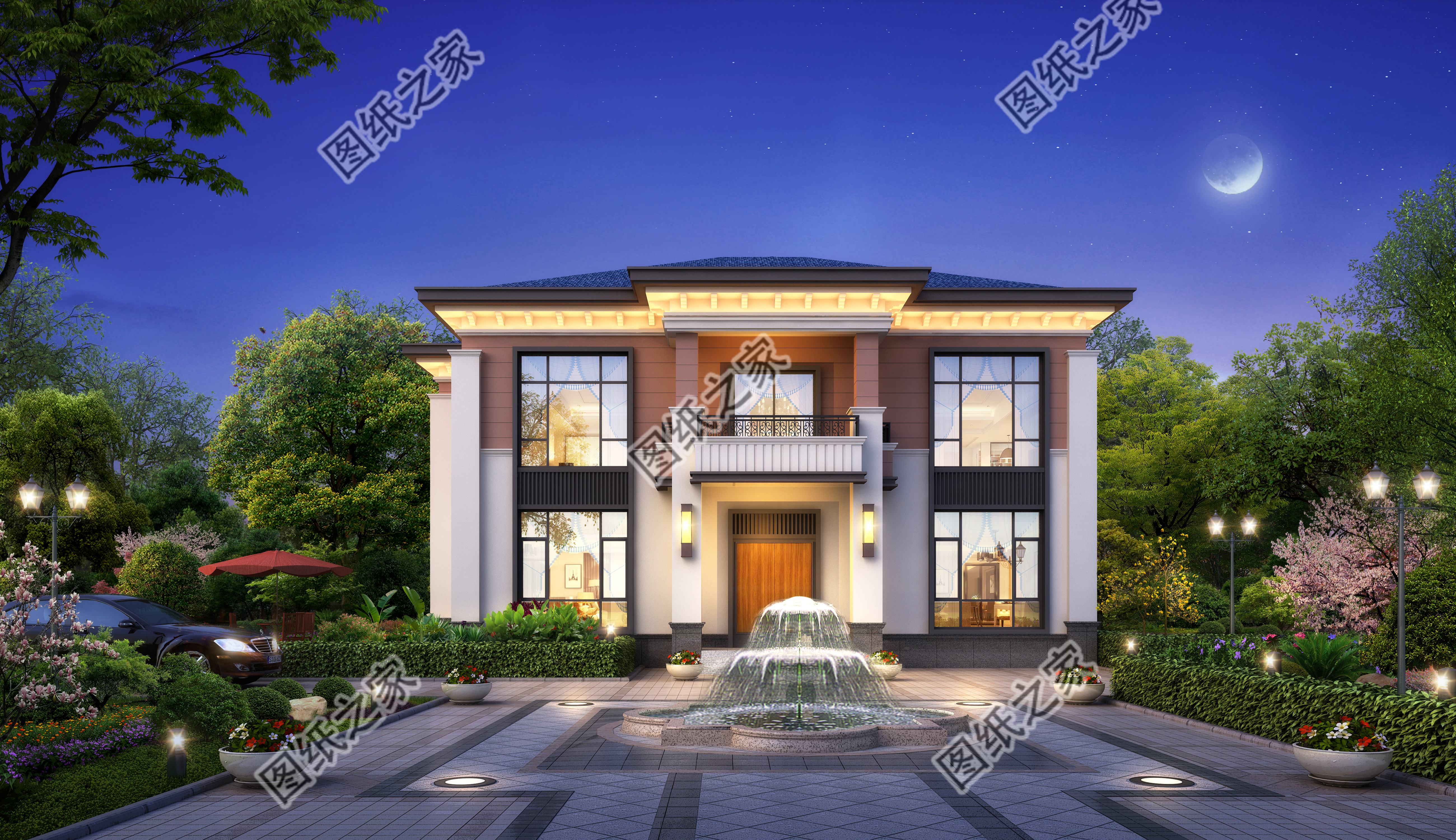 新中式农村自建房设计，给人平静踏实的居住感受